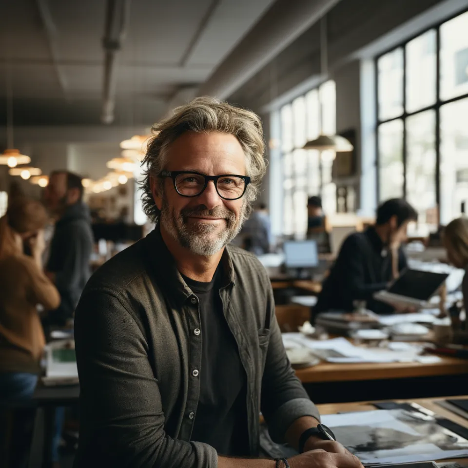 Membro da equipa apoiando